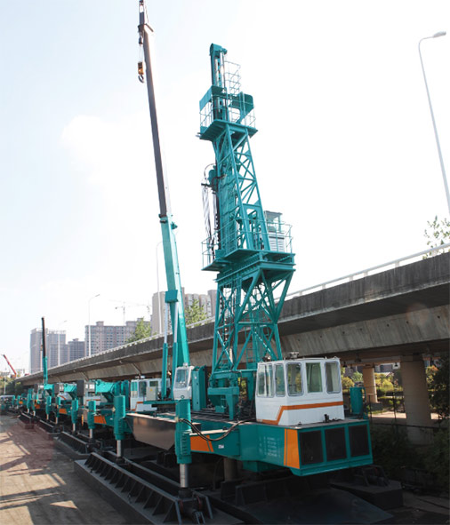 十九年稳居冠军宝座，，，，，必发智能静力压桩机完善演绎“字斟句酌”