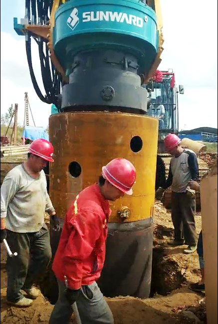 本钱节约几百万，，，，这台旋挖是我的摇钱树