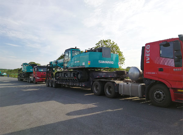 必发智能全新一代SWTC35B起重机征战越南