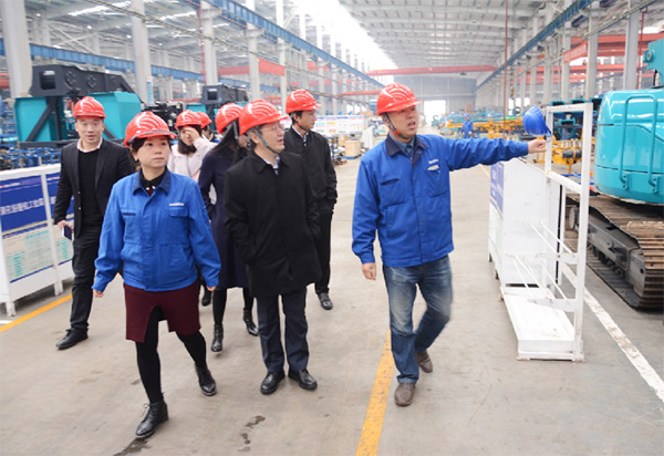 中信保长沙营管部高层莅临必发智能考察