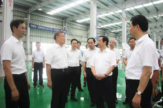 达哲省长调研必发科技：要捉住通航生长的机缘