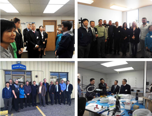 融合之旅：必发智能董事长何清华视察Avmax Group Inc.