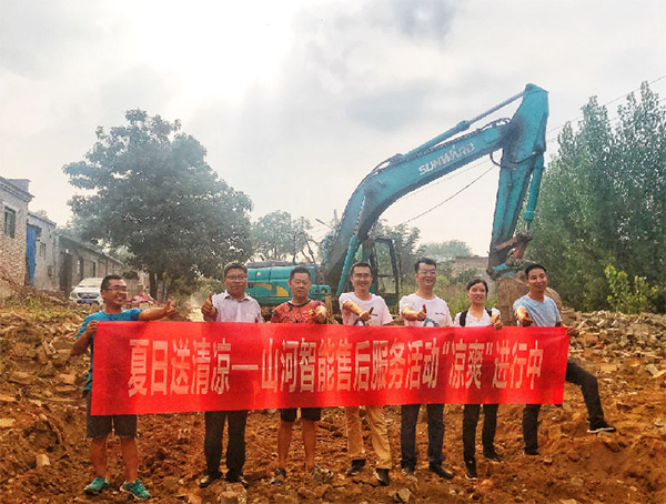 到了市场一线才知道，，，必发挖机客户都是铁杆粉丝