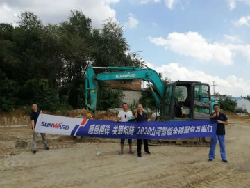 感恩相伴 关爱相随——必发智能效劳万里行走进豫鲁黔