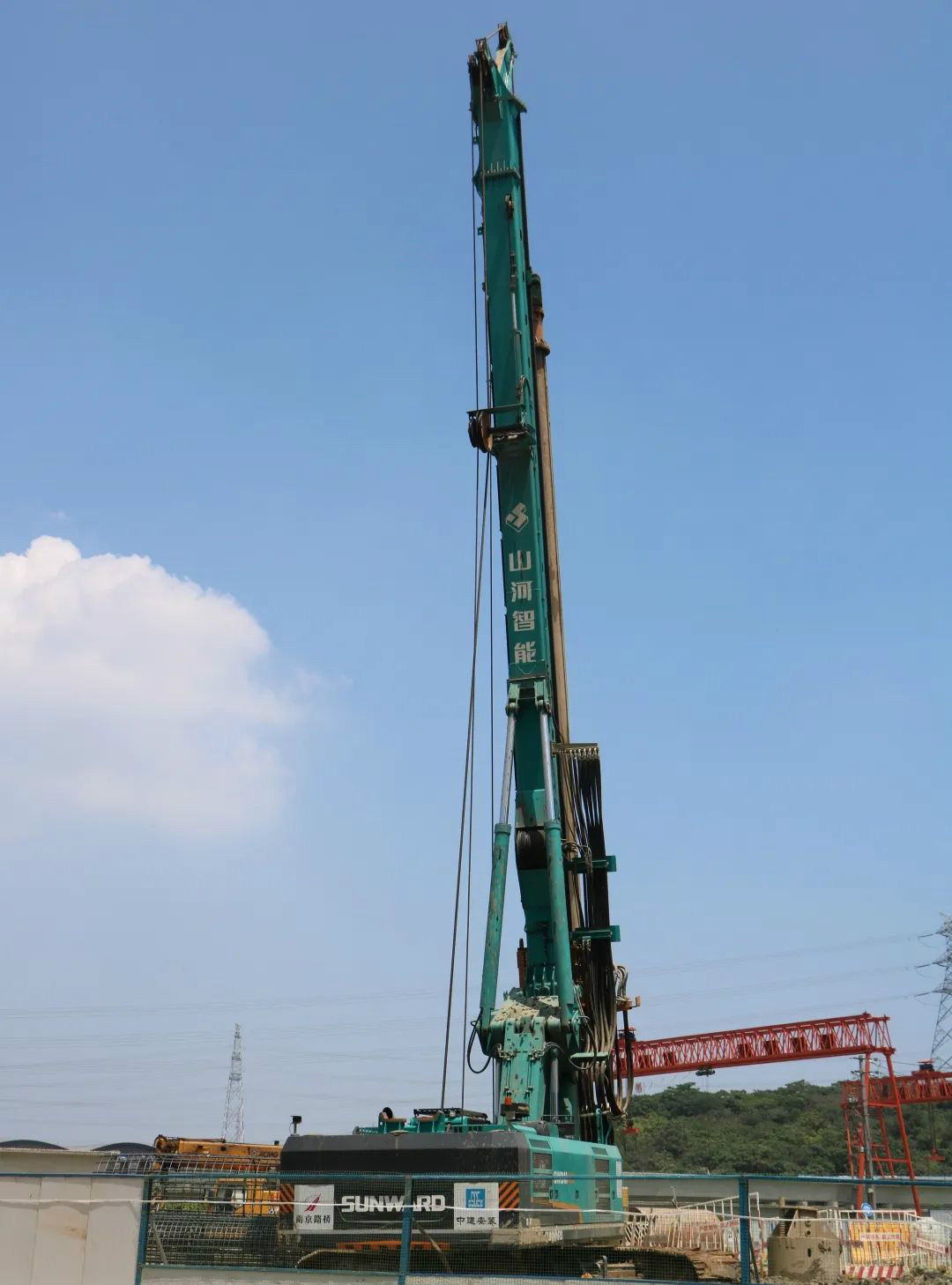 强悍体现赢青睐！必发智能360H旋挖钻助力南京312国道改扩建