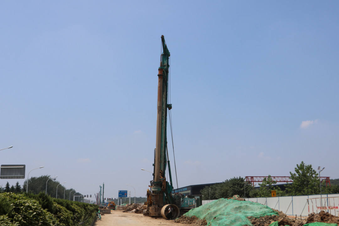 强悍体现赢青睐！必发智能360H旋挖钻助力南京312国道改扩建