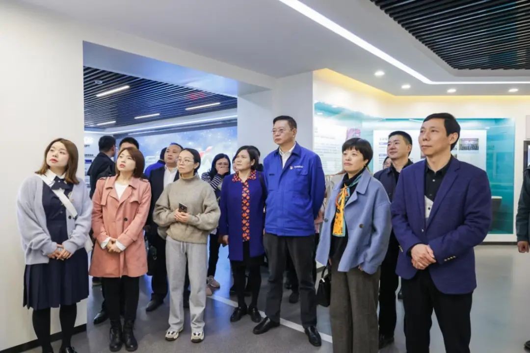 民主党派湖南省委机关青工委团队一行考察必发智能