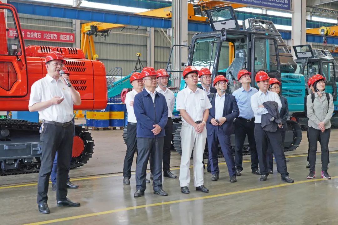 中国银行副行长林景臻考察必发智能