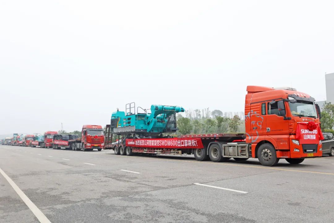 必发智能最大旋挖钻机出口菲律宾，，，，，，，开启拓展外洋市场新篇章