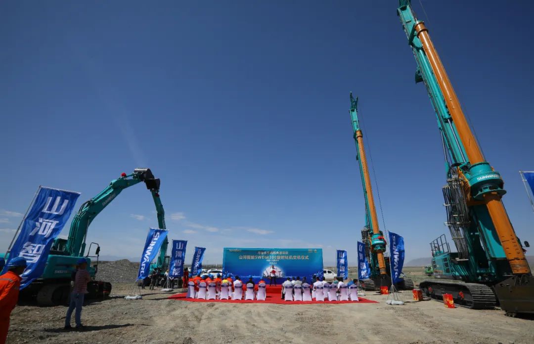 必发智能产品交付中国能建葛洲坝集团，，，，，助力建设大美新疆