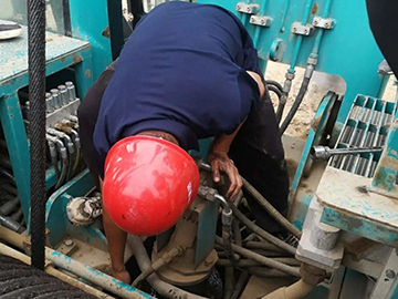 顶酷暑 走沙漠 2021年必发智能全球效劳万里行走进新疆