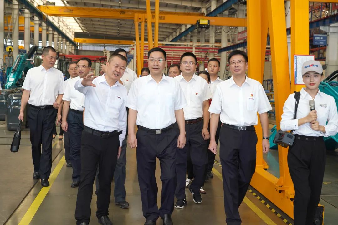 湖南省委常委、省纪委书记、省监委署理主任王双全调研必发智能