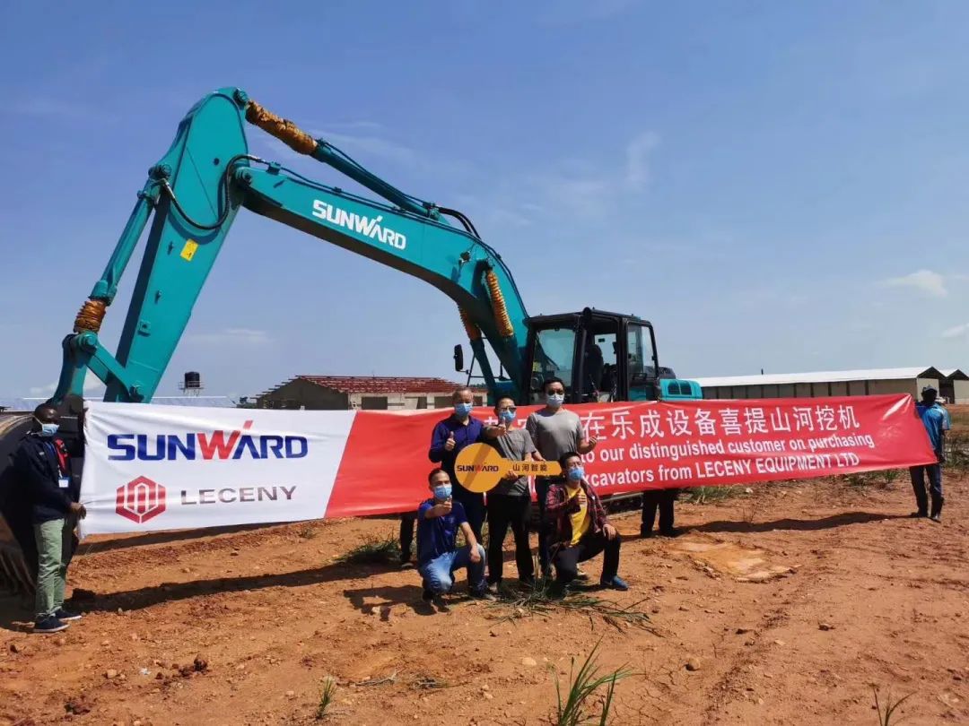 亮相中非经贸展览会！必发智能尽展工程机械国产品牌魅力