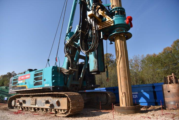 首根桩基开钻！必发智能助力新建沪渝蓉高速铁路建设