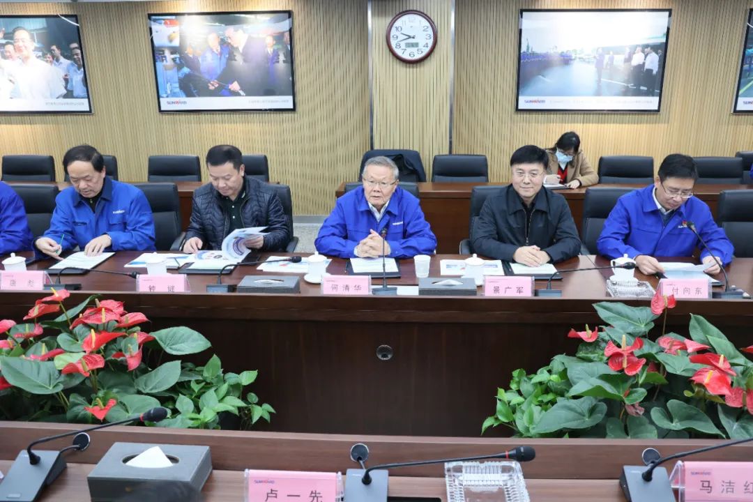 卢一先考察调研必发智能