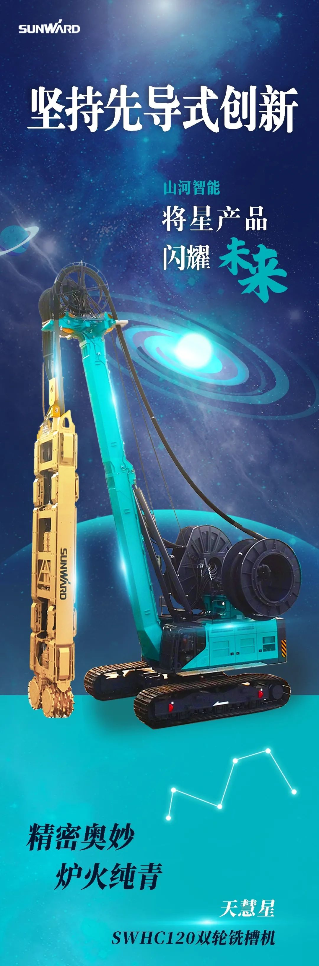 一图读懂 | 必发智能地下工程装备四大“将星”产品荣耀来袭