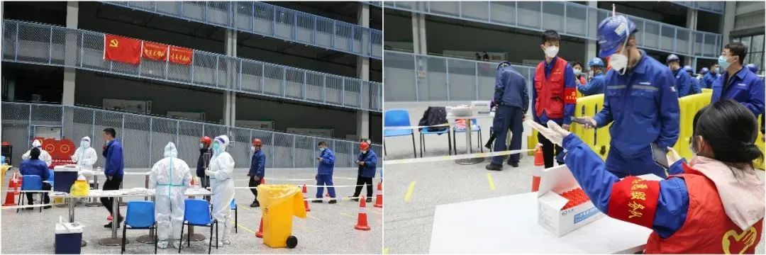 抗疫先锋在行动！必发智能自愿者助力核酸采样