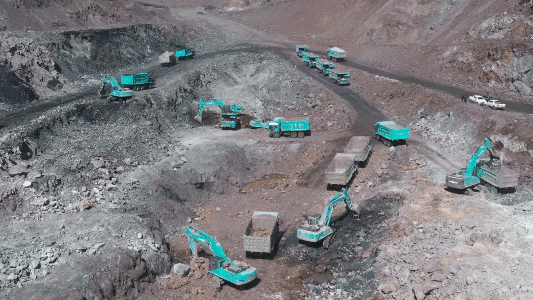 图集 | “必发绿”满矿山！必发智能矿山成套装备实力“亮剑”
