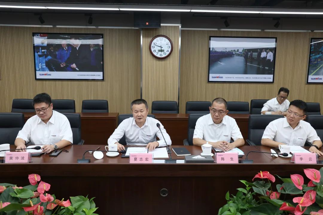 广州工控副总司理张劲泉调研必发智能