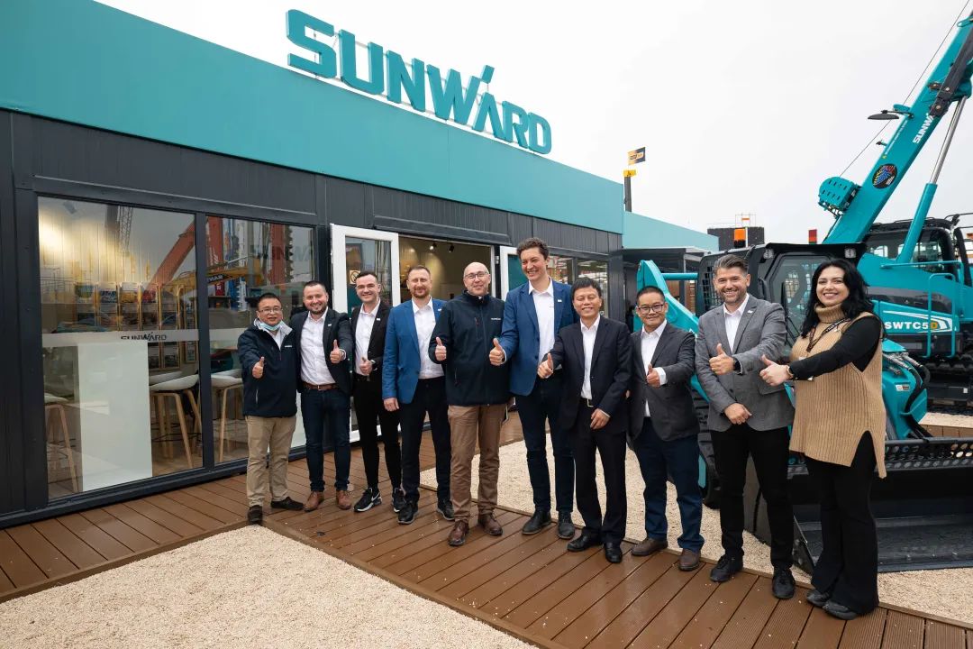 Bauma 2022 | 一连加码欧洲高端市场。。，，，“必发绿”闪灼德国慕尼黑