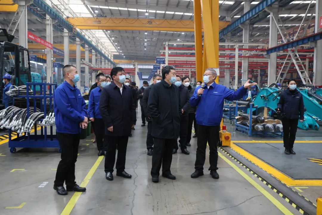 省政协主席毛万春调研必发智能