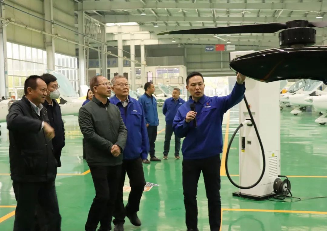 广州市国资委主任陈德俊考察必发智能航空工业基地