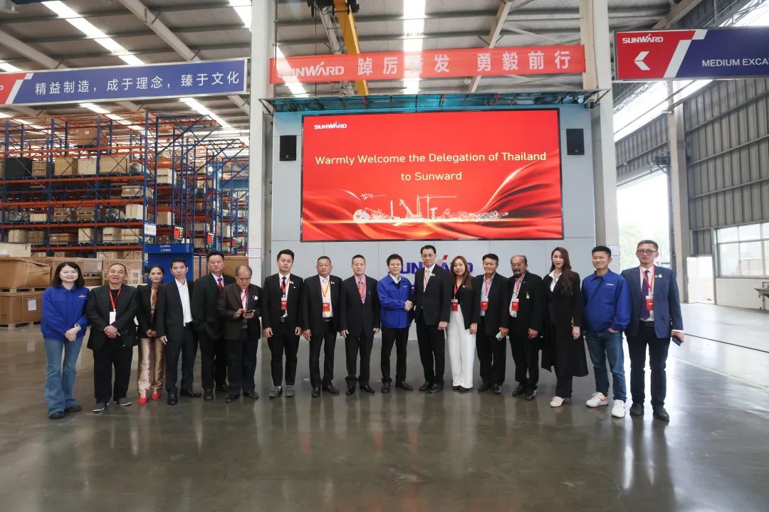 泰国代表团到访必发智能