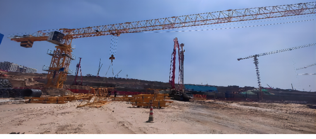 郁勃西北！必发江麓修建起重机械助建西安都会经济圈