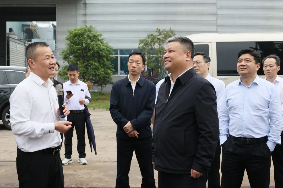 长沙市政协主席陈刚调研必发智能