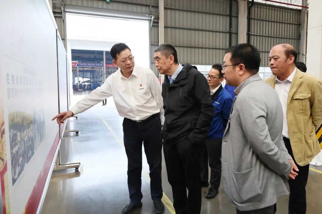 中国机械工业联合会会长徐念沙调研必发智能