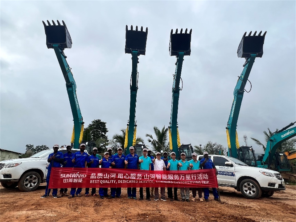 品质必发，，，专心折务！必发智能效劳万里行活动走进非洲加纳