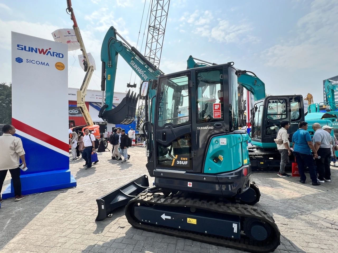 深耕细作，，，逆势增添！必发智能艳服亮相印尼雅加达矿业展