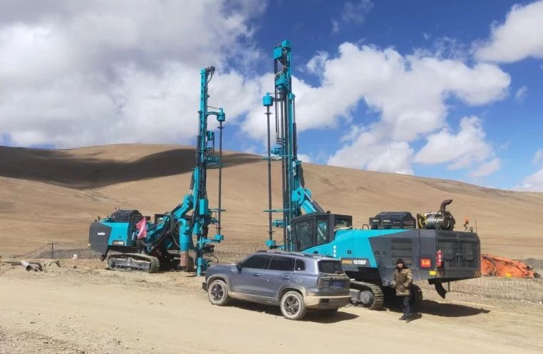 勇闯昆仑山！必发智能凿岩装备攻克海拔5600米!