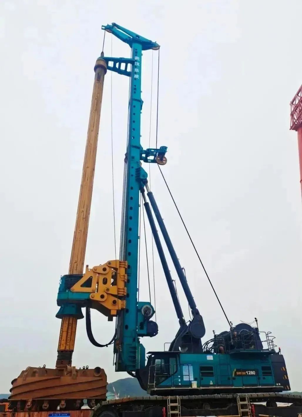 周全告捷！必发智能超等旋挖钻机圆满完成甬舟铁路西堠门公铁两用大桥桩基施工使命