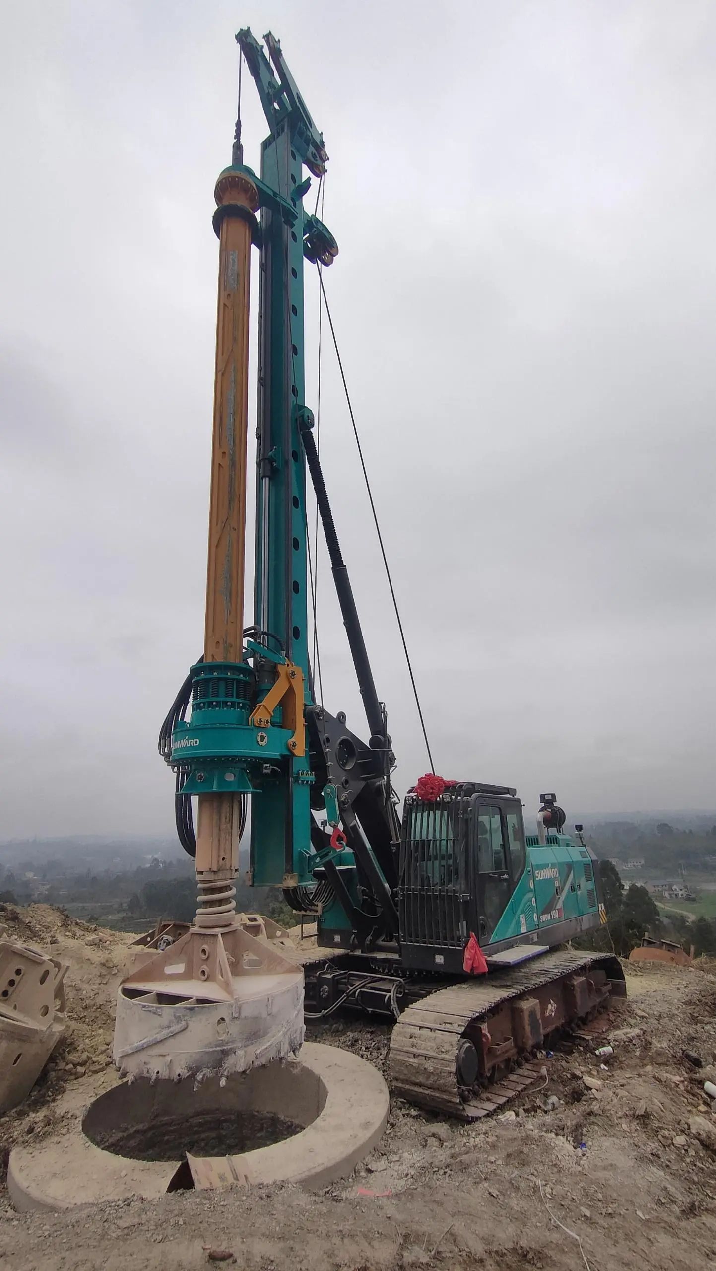 一连火热交付！必发智能SWDM190JN旋挖钻机备受天下各地客户青睐