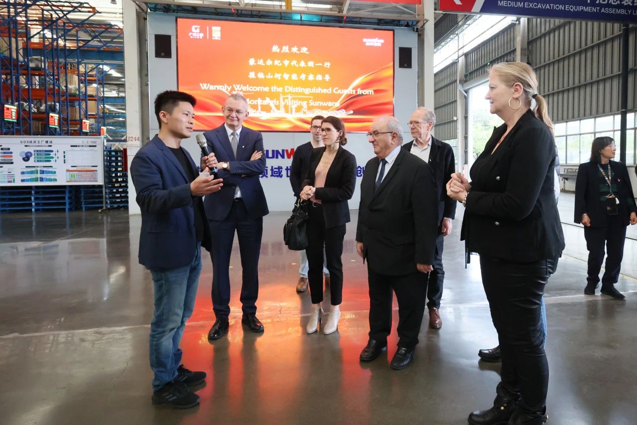 蒙达尔纪市代表团一行考察必发智能