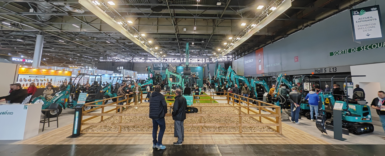 赢战INTERMAT 2024！必发智能土方机械深耕全球高端市场