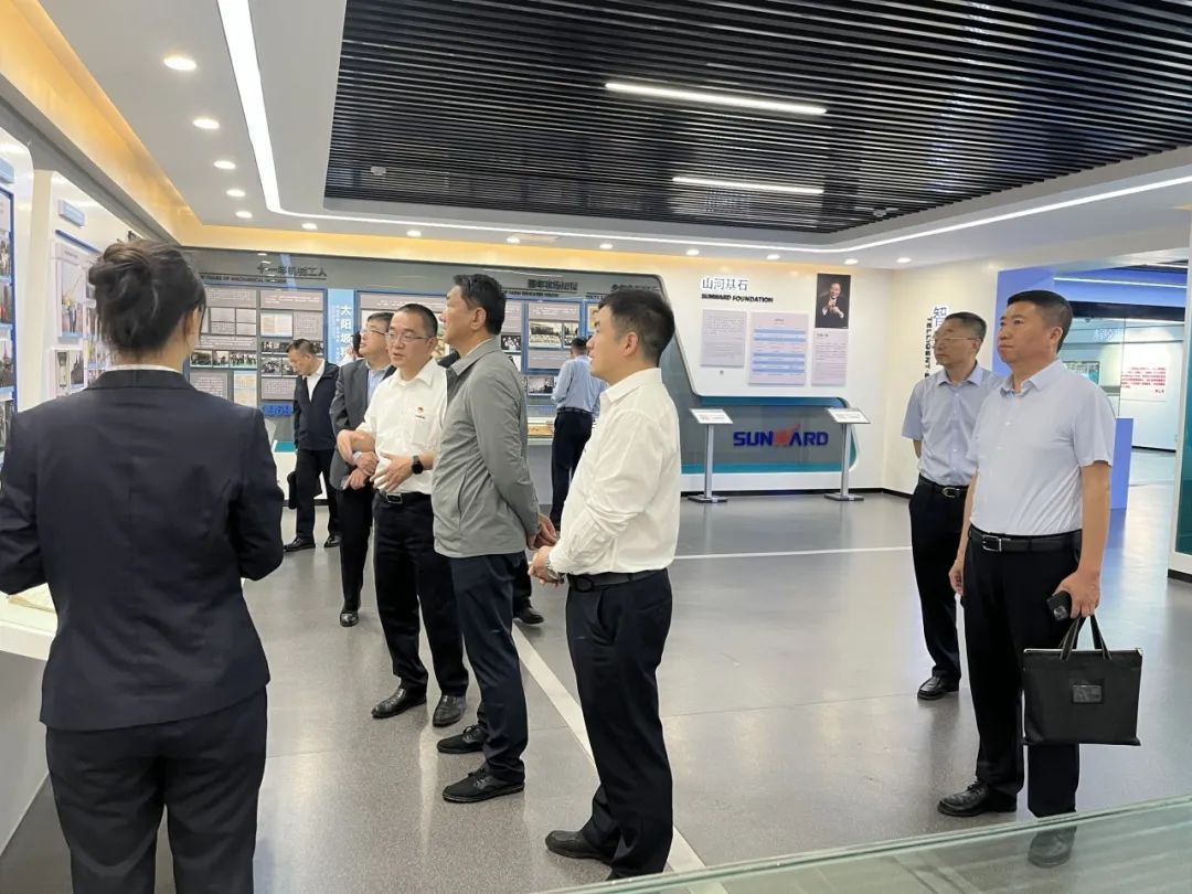 中煤平朔党委书记、董事长陈建一行调研必发智能